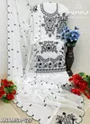 Anamsa 627 Georgette Embroidery Pakistani Suit Wholesale Market In Surat